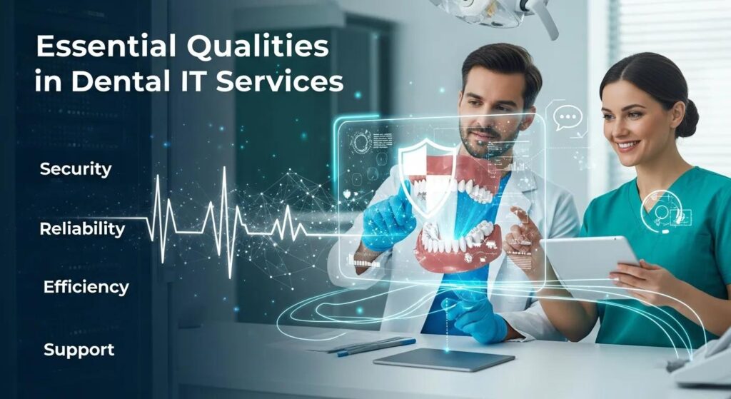 Key Traits of Effective Managed IT for Dental Practices Essential Qualities in Dental IT Services