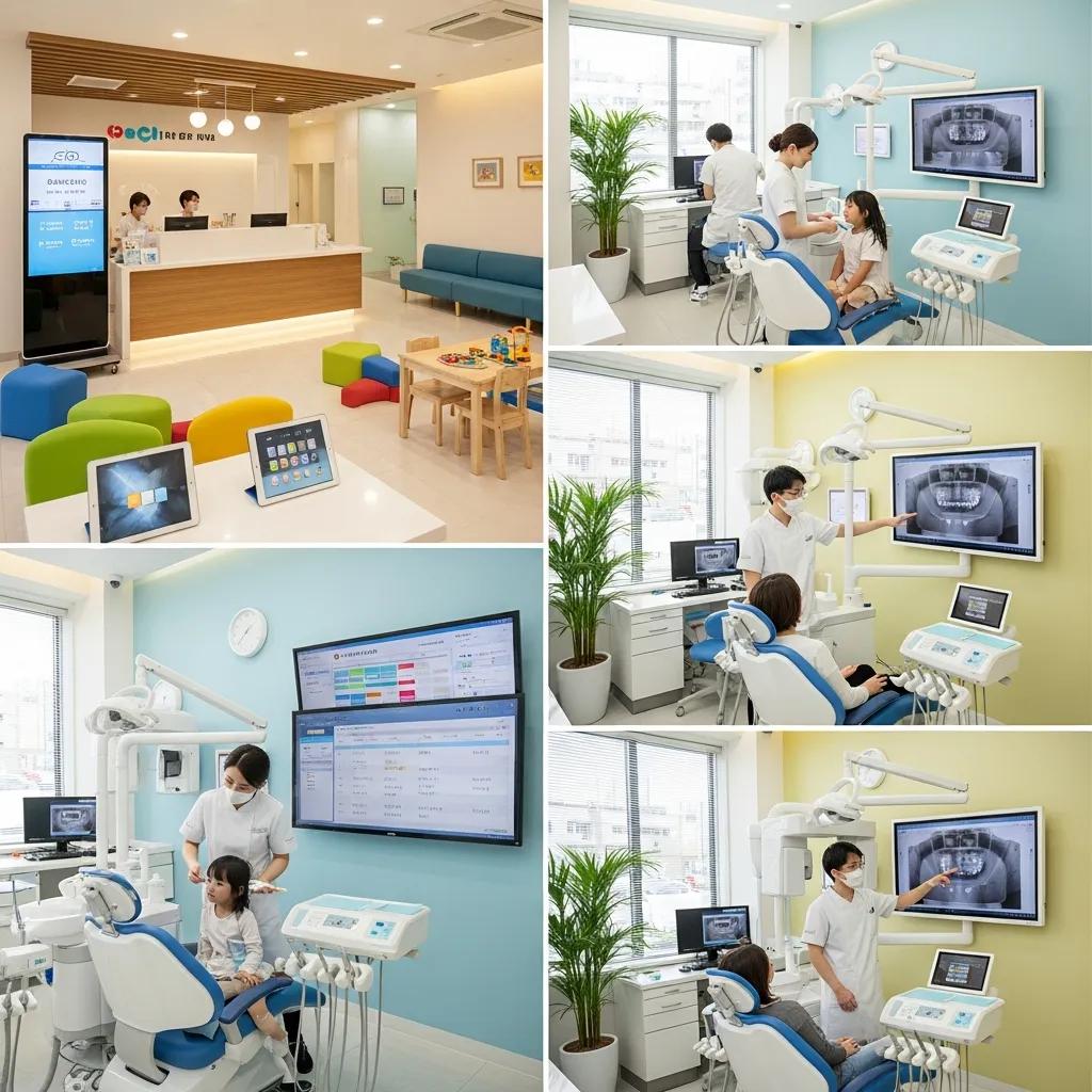 Family-friendly dental clinic with modern technology and patient interaction