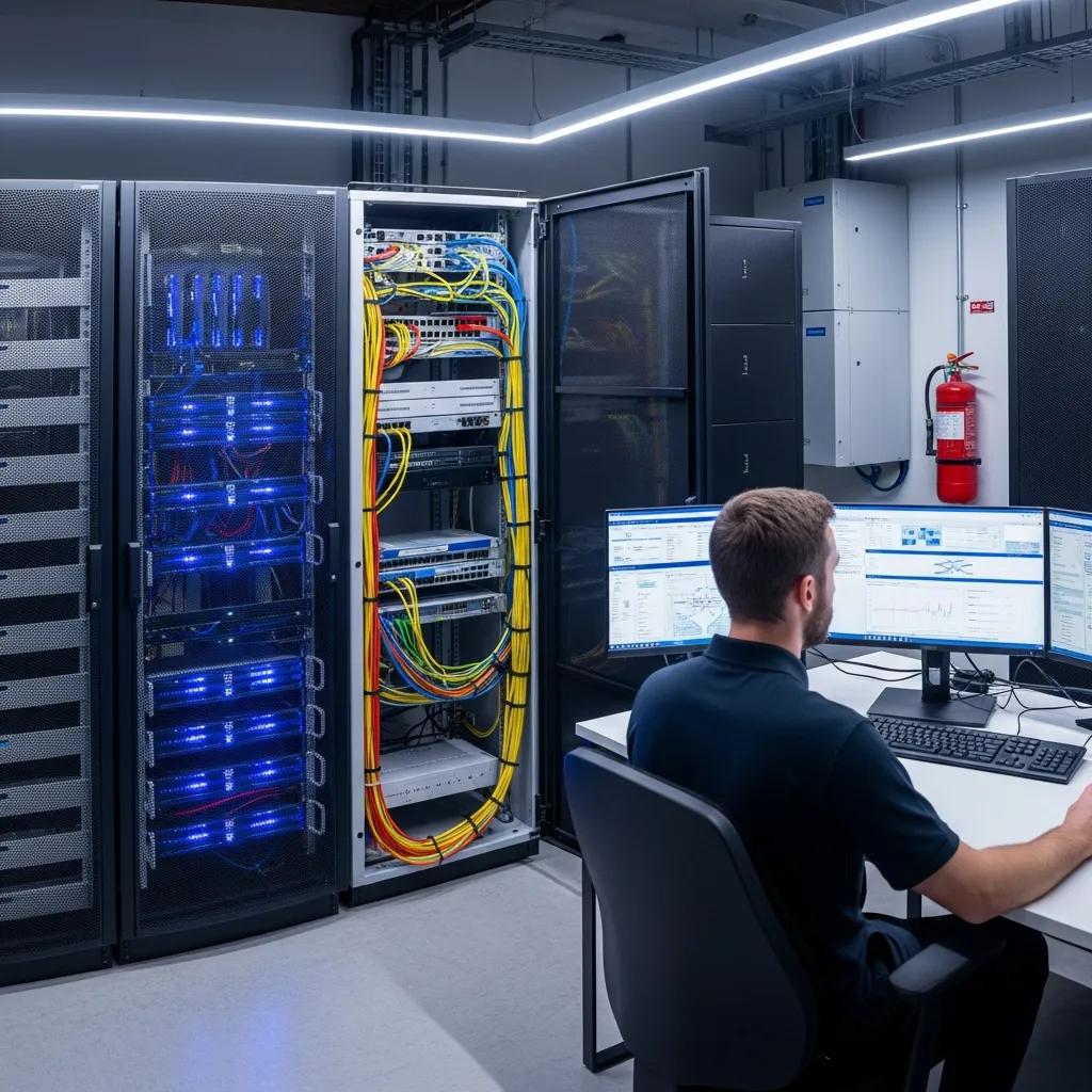 Choosing Dental Practice Management Software: An IT Perspective Servers and network equipment supporting dental practice management in a secure IT environment